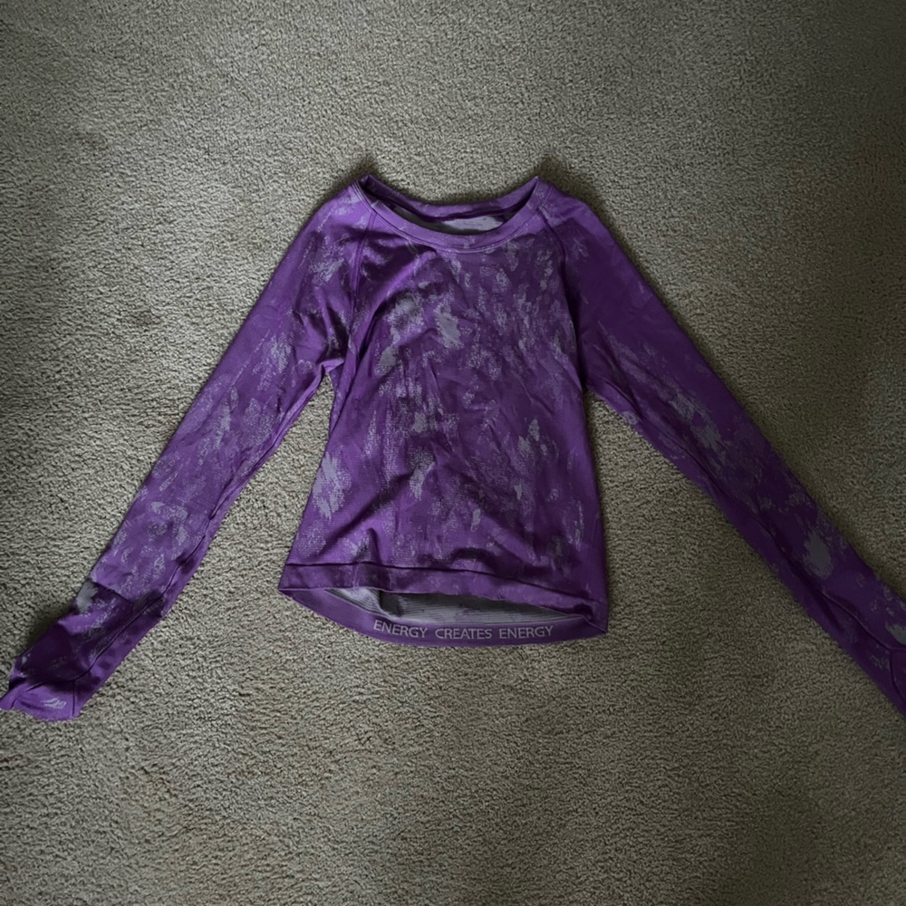 Lululemon swiftley tech long sleeve race length size 6